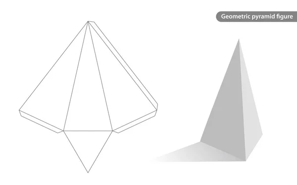 金字塔几何 — 图库矢量图片