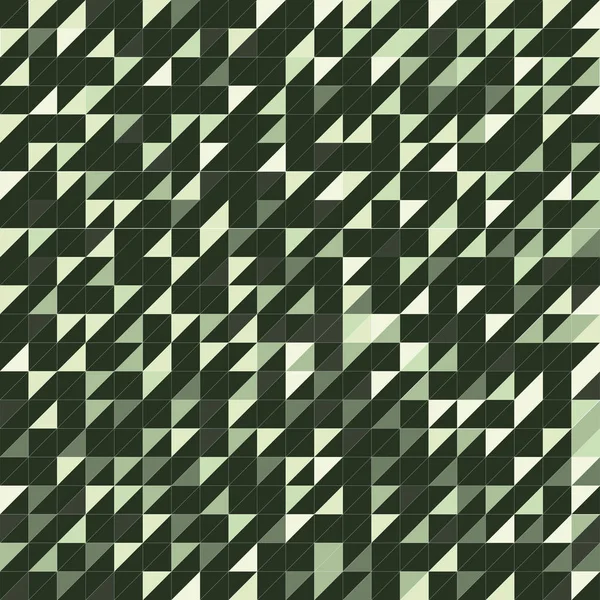 緑の三角形のテクスチャ — ストックベクタ