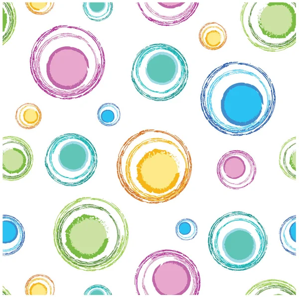 Mosaïque cercles de couleur — Image vectorielle