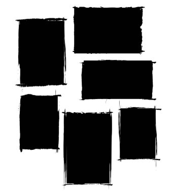 siyah-beyaz Grunge ayarla