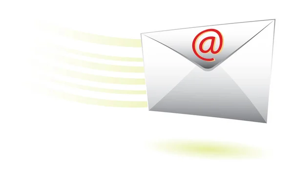 Enveloppe Mail Rapide Pour Livraison Web — Image vectorielle