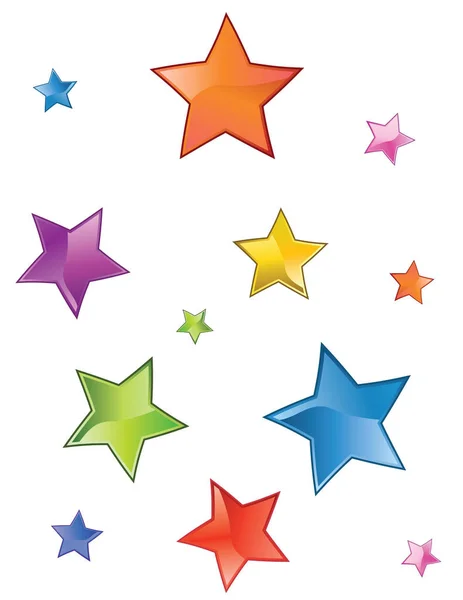 Estrellas — Vector de stock