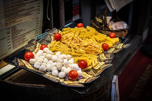 Conjunto Massas Frescas — Fotografia de Stock