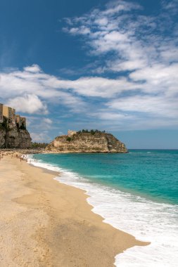 Spiaggia della Rotonda, Santa Maria dell 'Isola, Tropea, Calabria, İtalya