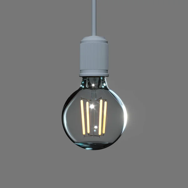 Render Render Image Led Lamp Light Whit Hight Quality — Stock Photo, Image