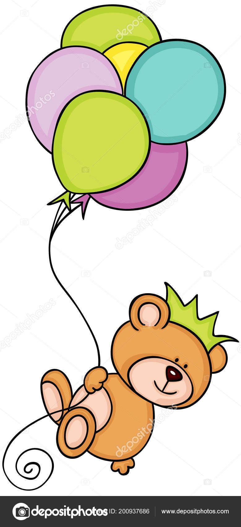 teddy bear with a crown