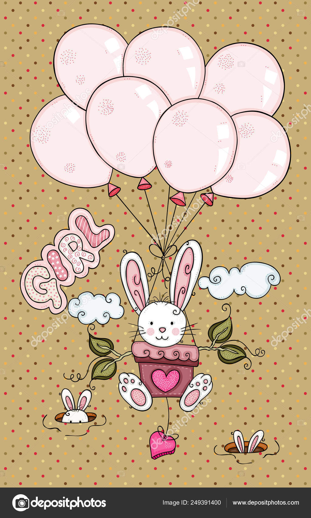 Illustration Fille Lapin Volant Avec Des Ballons Image Vectorielle Socris79 C Illustration Fille Lapin Volant Avec Des Ballons Image Vectorielle Socris79 C