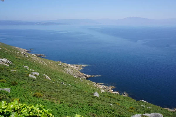 Cape Finisterre Güzel Vahşi Manzarası — Stok fotoğraf