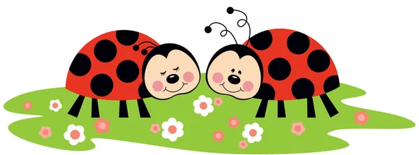 Mariquitas enamoradas imágenes de stock de arte vectorial | Depositphotos Mariquitas enamoradas imágenes de stock de arte vectorial | Depositphotos