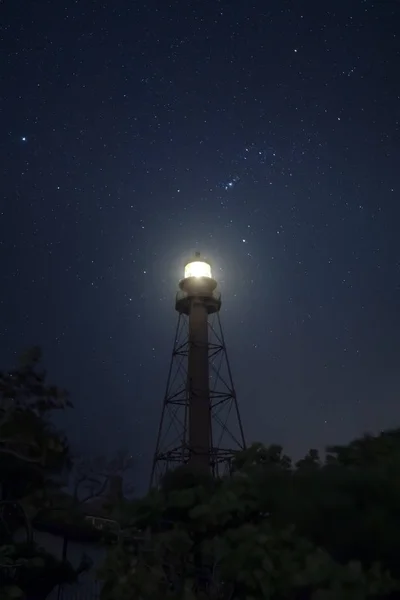 Isla Sanibel Luz nocturna —  Fotos de Stock