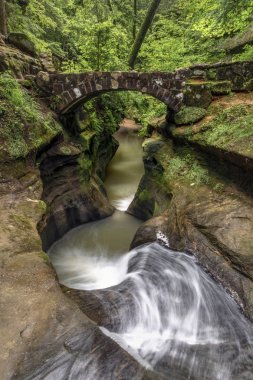 Orman Geçidi Hocking Hills Köprüsü