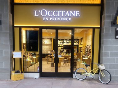 Scottsdale, Az/ABD - 7.14.18: L'Occitane en Provence sık L'Occitane bilinen bir uluslararası perakendeci vücut, yüz, kokuları ve ev ürünleri Manosque, Fransa merkezli olduğunu.