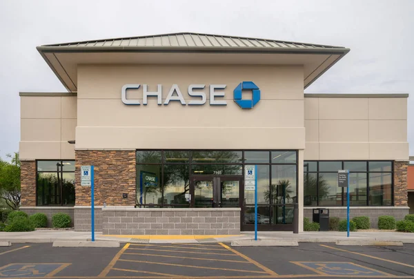 Phoenix Usa Jpmorgan Chase Its Chase Subsidiary One Big Four — Stock Photo, Image