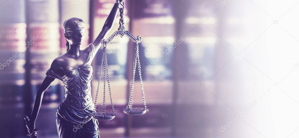 Legal law concept image horizontal banner style