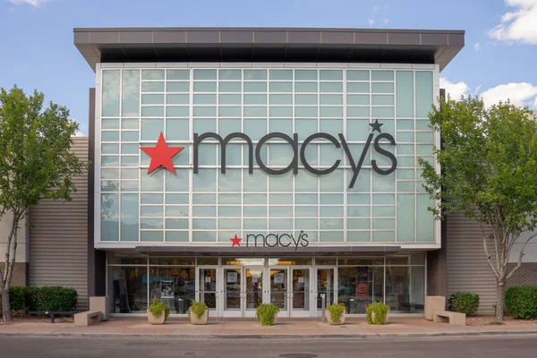 Gilbert Usa Macy Department Store Stock Soared First Eight Months — Stock Photo, Image