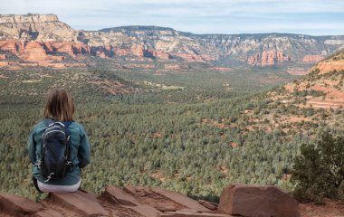 Sedona, Az, ABD şaşırtıcı görünümü