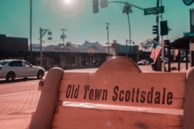Old Town Scottsdale, Arizona,USA clipart
