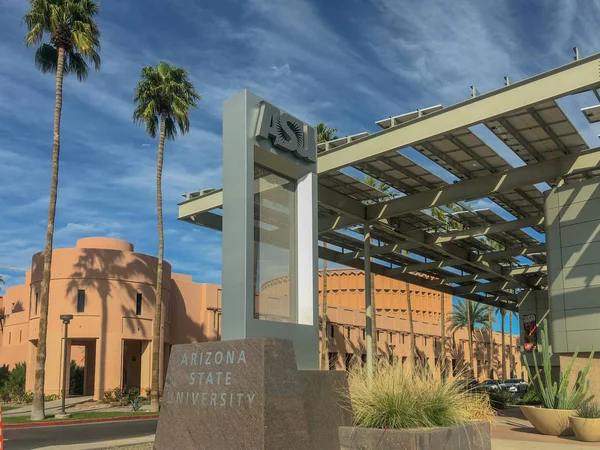 Tempe Usa 2019 Arizona State University Tempe Campus Largest Four — Stock Photo, Image