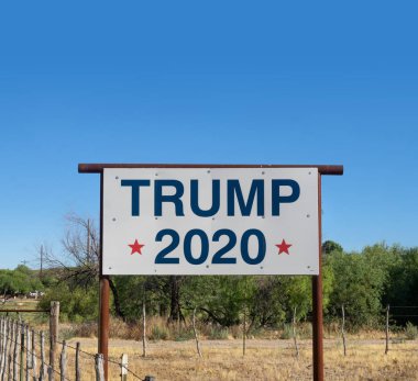 Wickenburg,Az/Abd -6.27.2019 2020 Donald Trump başkanlık kampanyası, 20 Ocak 2017 tarihinde göreve gelen Donaldtrump'ın yeniden seçim kampanyasıdır..