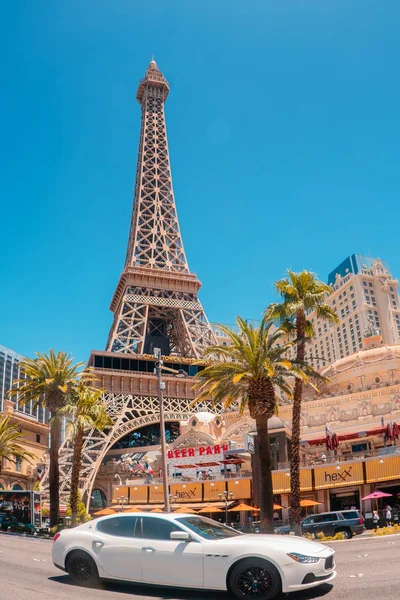 Las Vegas Usa Paris Las Vegas Ett Hotell Och Kasino Royaltyfria Stockbilder