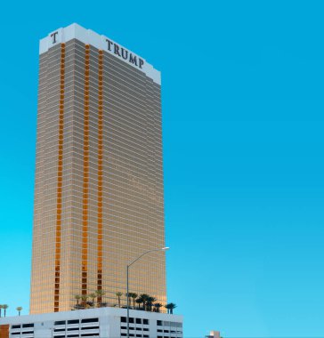 Las Vegas,Nv/Usa - 6.27.19: Trump Int Hotel, Fashion Show Drive'da yer alan 64 katlı lüks bir oteldir..