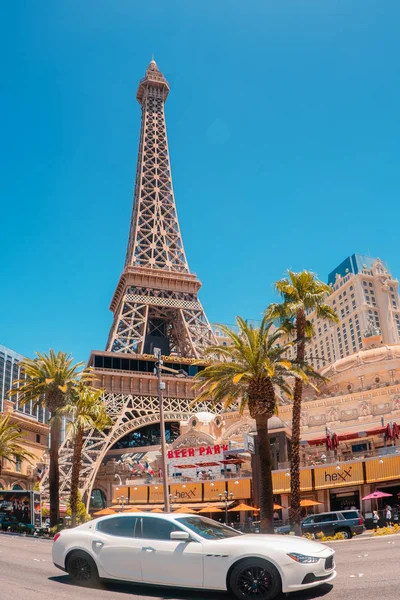 Las Vegas Usa Paris Las Vegas Ett Hotell Och Kasino Stockfoto