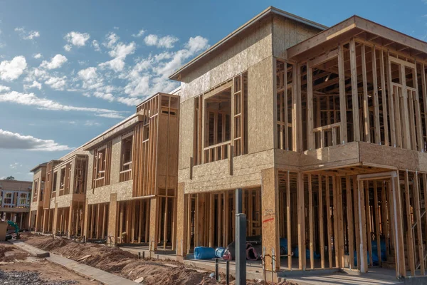 New Homes Construction — Stock Photo, Image