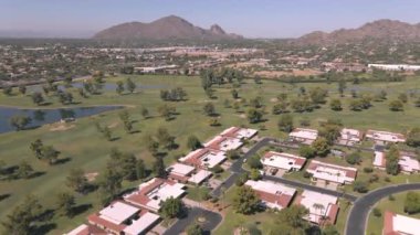 Camelback Dağı, Phoenix 'te ve Scottsdale, Arizona yakınlarında, ABD 60fps.