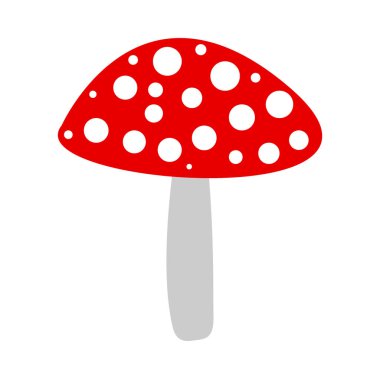 Zehirli tehlikeli mantarlı fly agaric