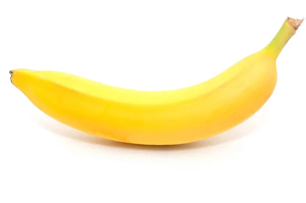 Banaan tropisch fruit geïsoleerd op wit — Stockfoto