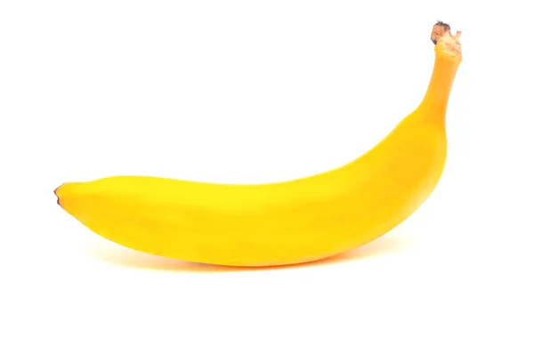 Banane tropische Früchte isoliert auf weiß — Stockfoto