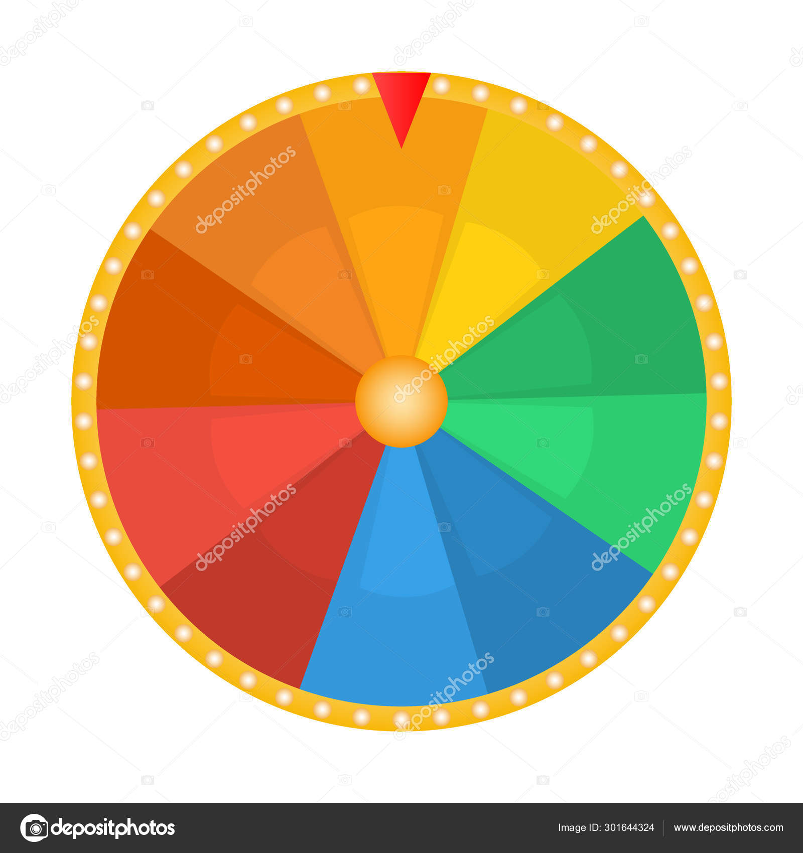 Wheel of fortune for the prize draw on a white background Stock Vector  Image by ©shmonika #301644324