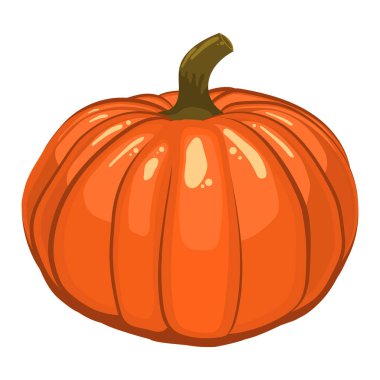 Şükran kabak beyaz izole