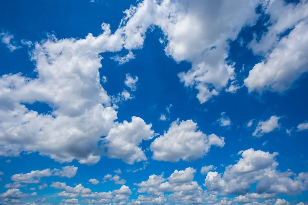 Fundo Céu Nublado Azul Bonito — Fotografia de Stock