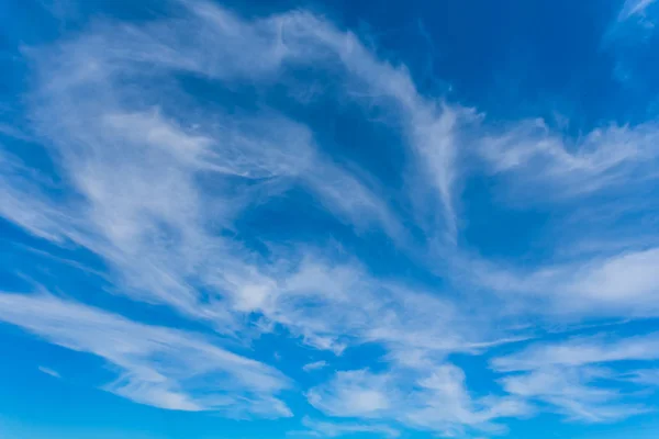 Cielo Nublado Azul Fondo Natural — Foto de Stock