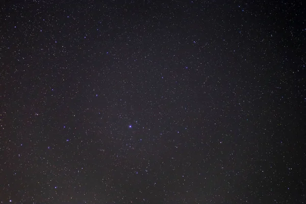 Noční Hvězdná Obloha Přírodní Pozadí — Stock fotografie
