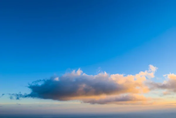 Krásný Večer Obloha Mraky Přírodní Pozadí — Stock fotografie