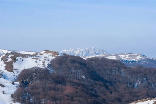 Invierno Nevado Paisaje Montaña —  Fotos de Stock