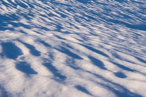 Heuvel Bedekt Met Een Sneeuw Lente Achtergrond — Stockfoto