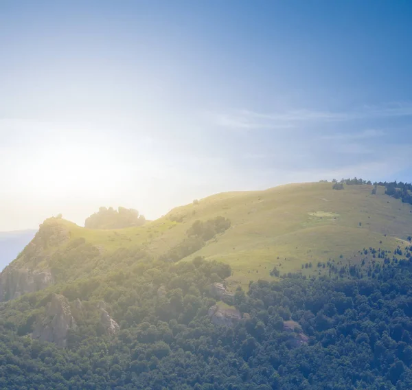 Cima Del Monte Verde Mattino Presto — Foto Stock