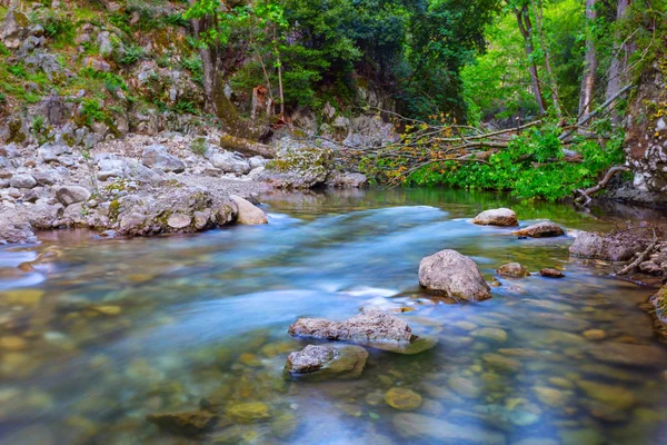 Beautiful Mountain River Natural Landscape — Stock Photo, Image