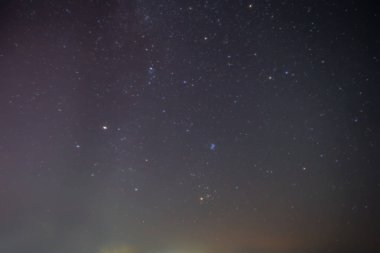 gece karanlık yıldızlı gökyüzü yumuşak sahne, açık gece arka plan