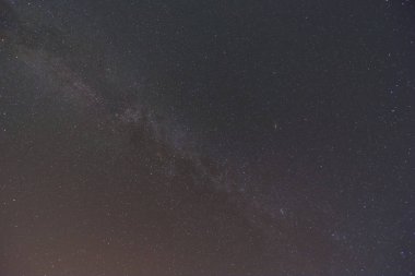 samanyolu ile güzel gece karanlık yıldızlı gökyüzü, gece gökyüzü arka plan