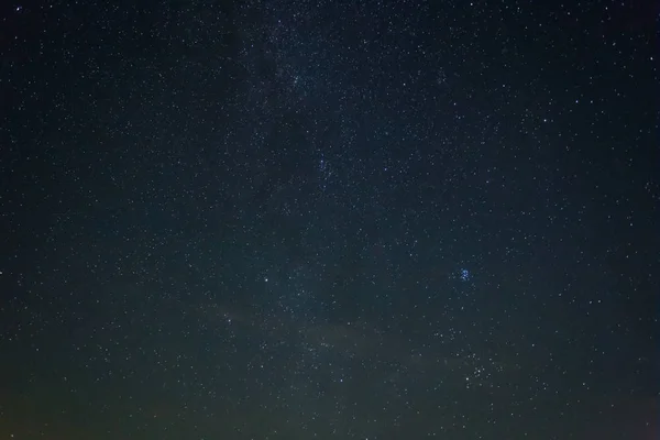 Notte Buio Cielo Stellato Scena All Aperto Notte Sfondo — Foto Stock