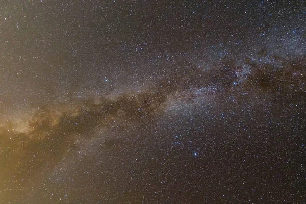Νύχτα Έναστρο Ουρανό Γαλακτώδη Τρόπο Νύχτα Ουρανό Φόντο — Φωτογραφία Αρχείου
