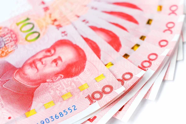 Renminbi Moeda Oficial China Abreviatura Rmb Yuan Unidade Básica Renminbi — Fotografia de Stock