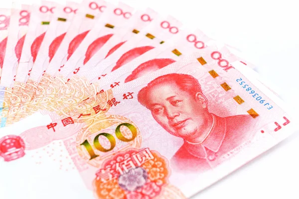 Moeda Oficial China Renminbi Abreviatura Rmb Yuan Unidade Básica Renminbi — Fotografia de Stock
