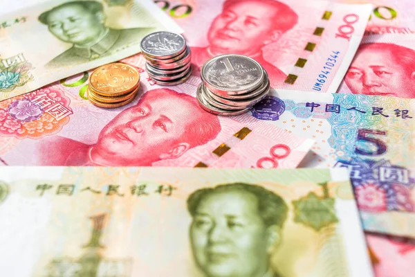 Renminbi Çin Resmi Para Birimi Kısaltma Rmb Renminbi Nin Yuan — Stok fotoğraf