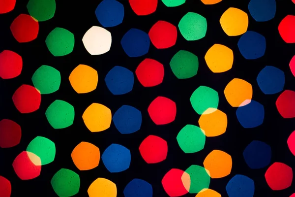 Yılbaşı veya diğer durumlar için ideal bir spot tarafından aydınlatılmış yeni yıl bokeh ışıltılı bokeh ışıkları,