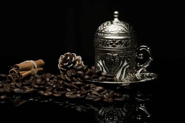 Кофе Кофе Зернах — стоковое фото